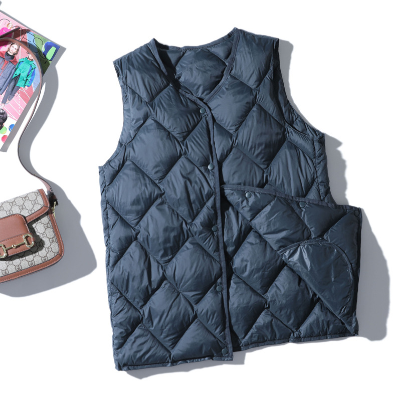 2023 Autumn Winter Sleeveless  - Down Vest Ultralight reseña y precio