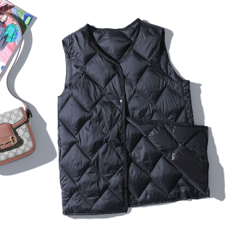 2023 Autumn Winter Sleeveless  - Down Vest Ultralight reseña y precio