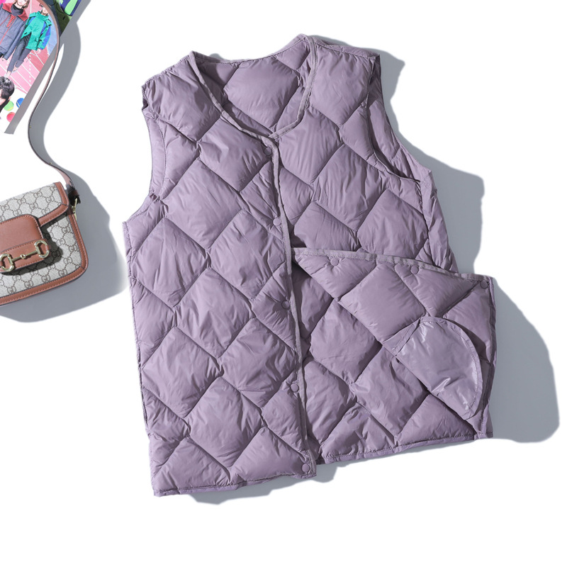 2023 Autumn Winter Sleeveless  - Down Vest Ultralight reseña y precio