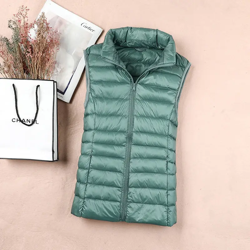 90% White Duck Dow Lightweight - Down Vest Ultralight reseña y precio