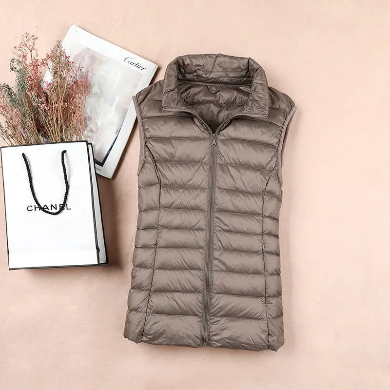 90% White Duck Dow Lightweight - Down Vest Ultralight reseña y precio