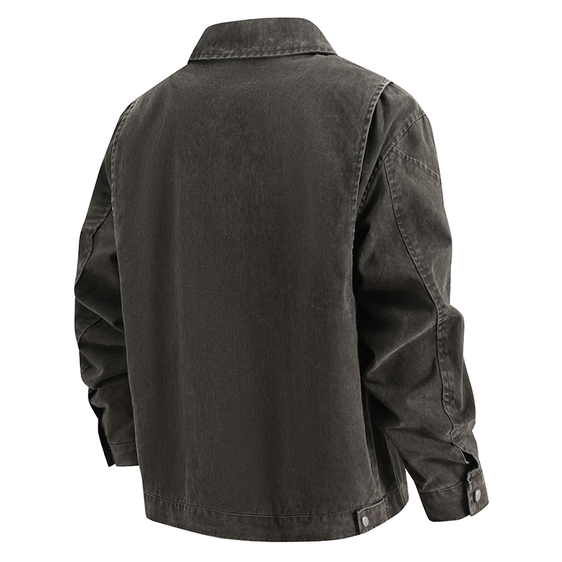 Oversize Loose Men's Denim Jac - Winter Clothing Equipment reseña y precio
