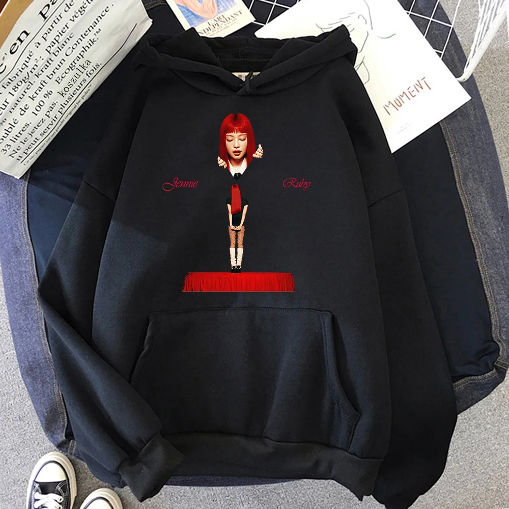 2025 Jennie Ruby hooded sweats - Winter Clothing Aesthetic reseña y precio