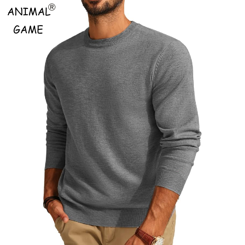 Men's Long Sleeve Sweaters Cre - Winter Clothing Uae reseña y precio