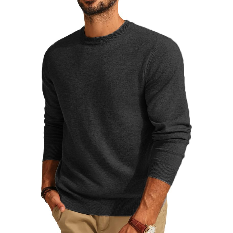 Men's Long Sleeve Sweaters Cre - Winter Clothing Uae reseña y precio