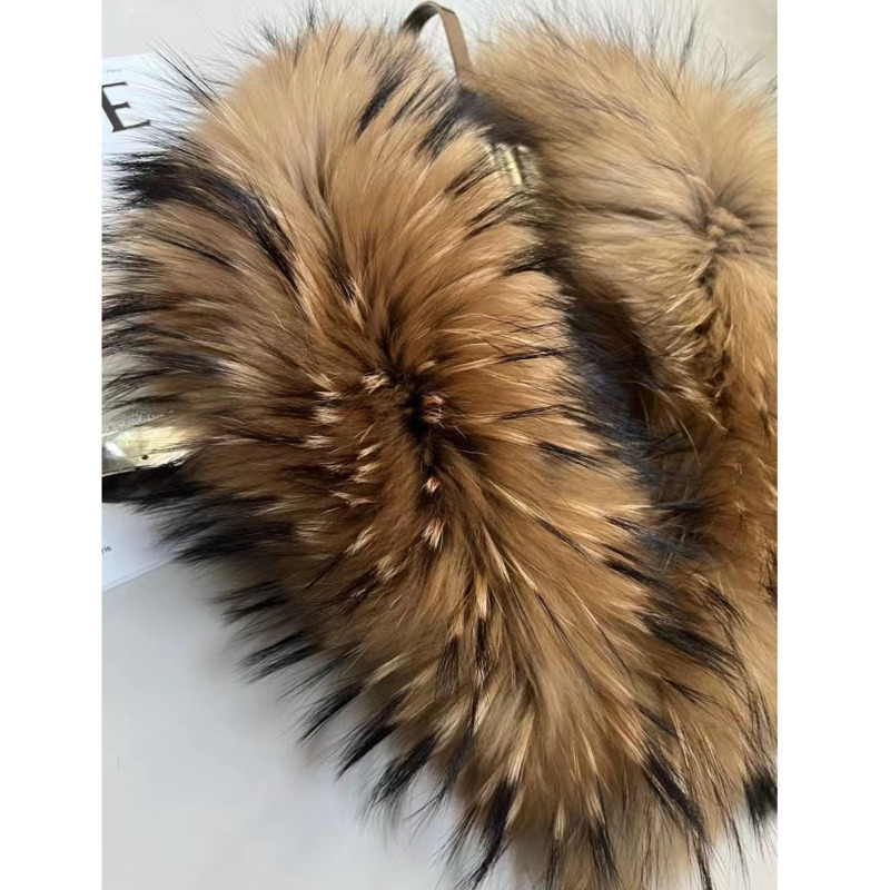 Raccoon Fur Collar Female Wint - Winter Clothing Equipment reseña y precio