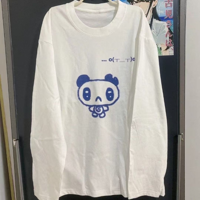 Kimutomo T Shirts Women Cartoo - Winter Clothing Aesthetic reseña y precio