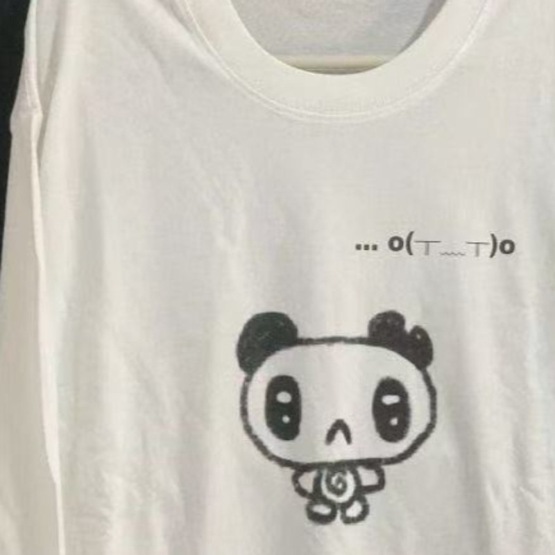 Kimutomo T Shirts Women Cartoo - Winter Clothing Aesthetic reseña y precio