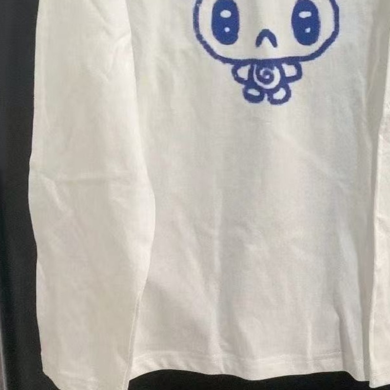 Kimutomo T Shirts Women Cartoo - Winter Clothing Aesthetic reseña y precio