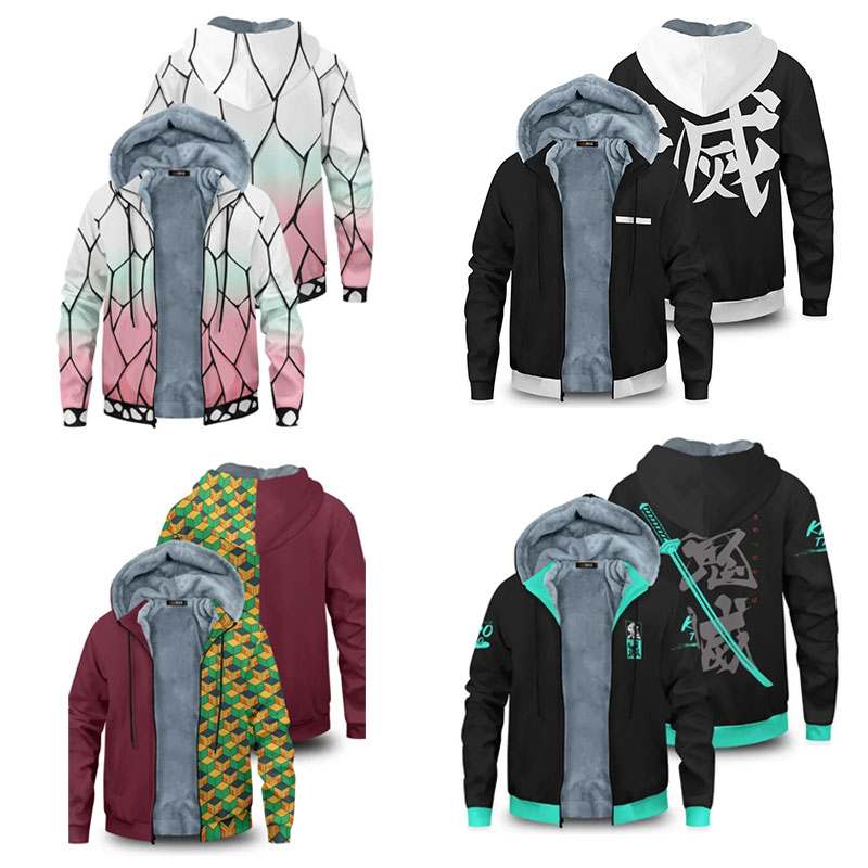 New Demon Slayer Anime Velvet  - Winter Clothing Uae reseña y precio